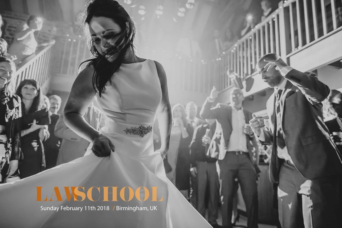 New workshop announcement: Law School Birmingham! Come join me on 11th Feb for my #documentaryweddingphotography workshop. Details and to book at alanlawphotography.co.uk/2018/01/02/law…