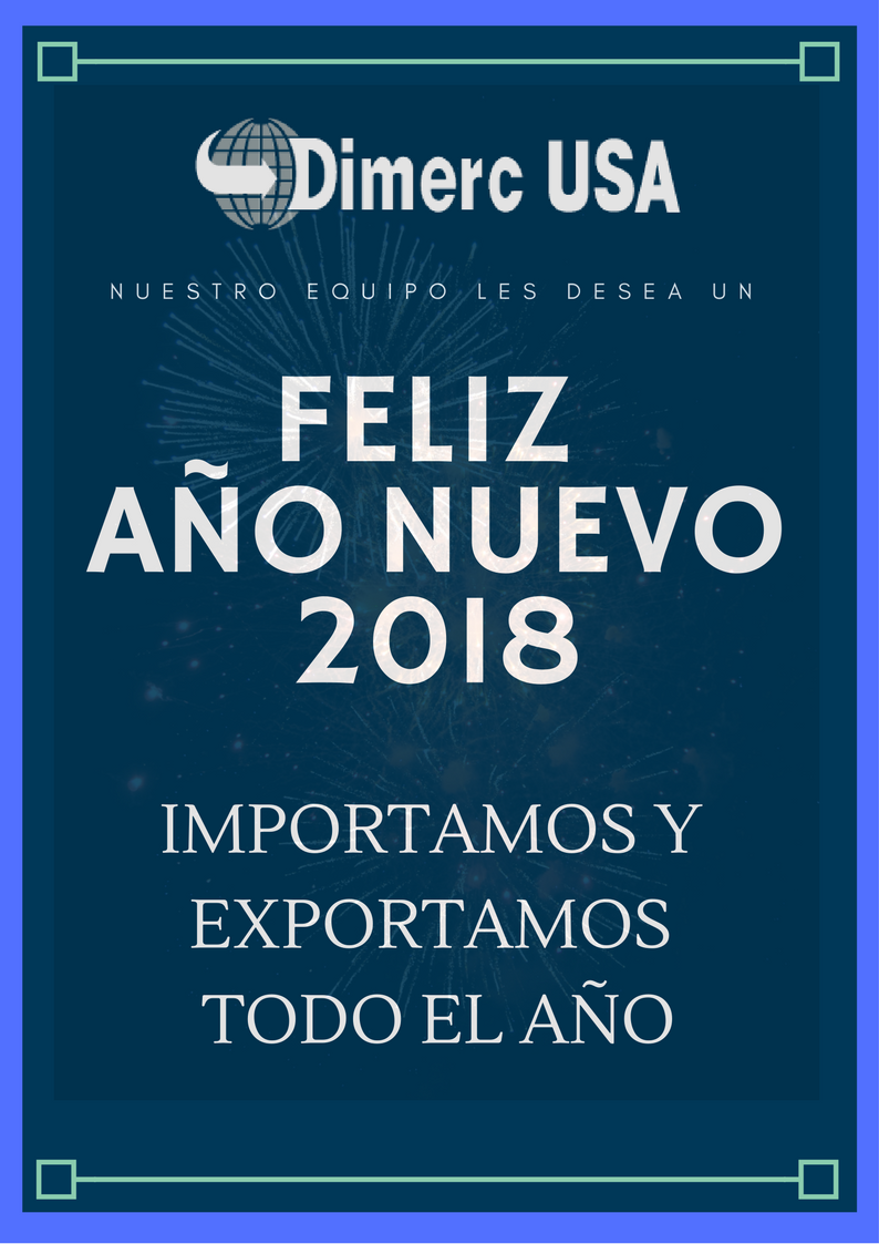 DimercUsa's tweet image. Deseándoles que este año 2018 llegue lleno de muchos éxitos para !ustededs!

DIMERC USA se pone a su disposición para apoyarle en cualquier Servicio de Logística Marítimo, Aéreo, Terrestre y Servicios Aduaneros.

Cotizar 📨 info@dimercusa.com 
Vistanos: dimercusa.com