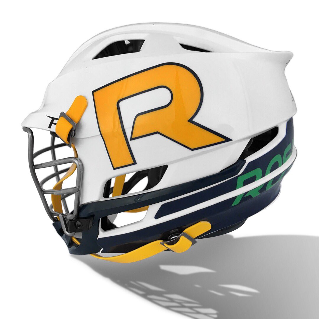 lavinlacrosse's tweet photo. This seasons @RHS_IrishLax helmets turned out great! More custom gear from the #LavinLab coming soon! #CascadeLacrosse #PassionToProtect https://t.co/WA1kb98Zat