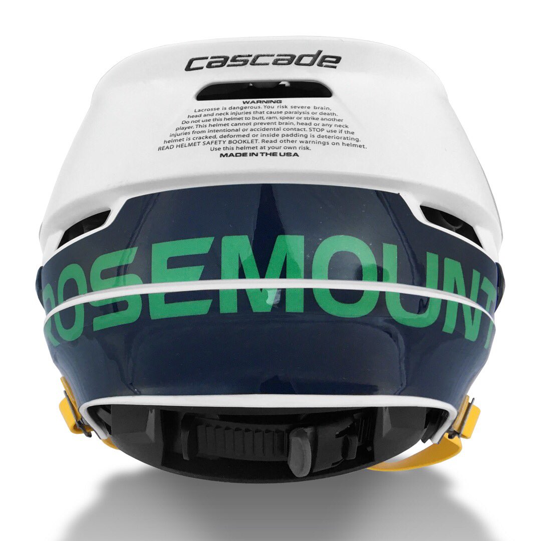 lavinlacrosse's tweet photo. This seasons @RHS_IrishLax helmets turned out great! More custom gear from the #LavinLab coming soon! #CascadeLacrosse #PassionToProtect https://t.co/WA1kb98Zat