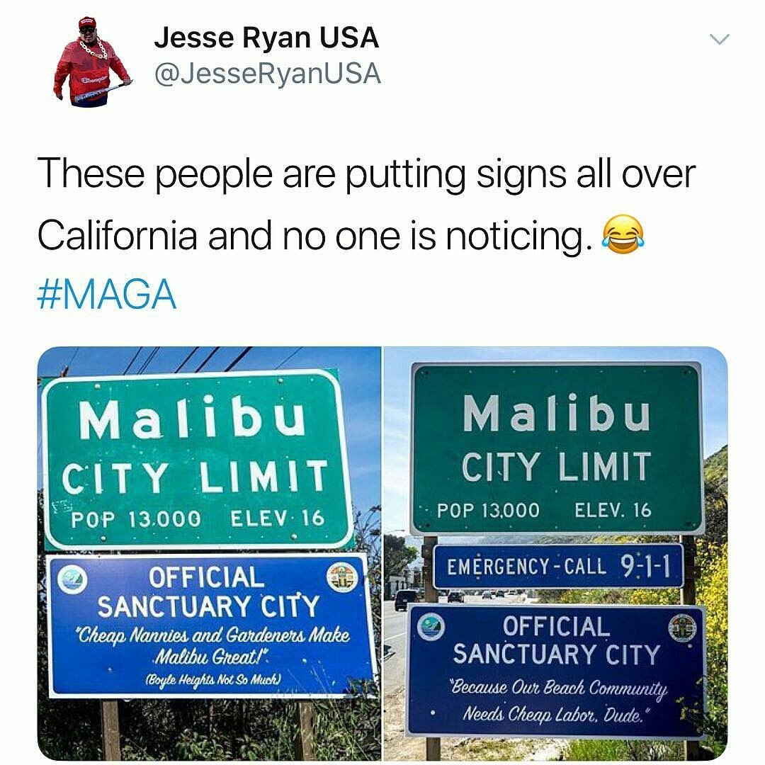 TheTrumpHub's tweet photo. #cali straight fucking up. 
#maga #TheTrumpHub https://t.co/iAvHr9hsGN