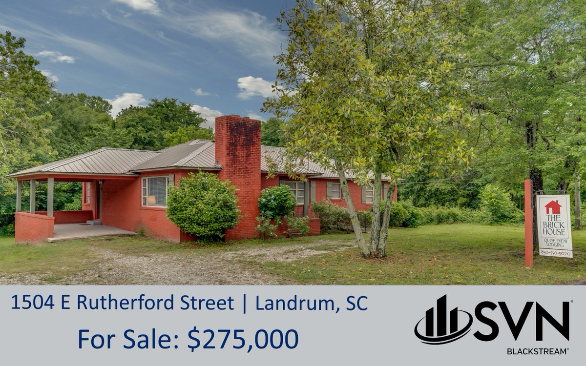 JesseCarterSVN's tweet image. For more info, contact me at (864) 314-3418. #landrum #commercialrealestate #realestate #svn #svnblackstream #ForSale #CRE