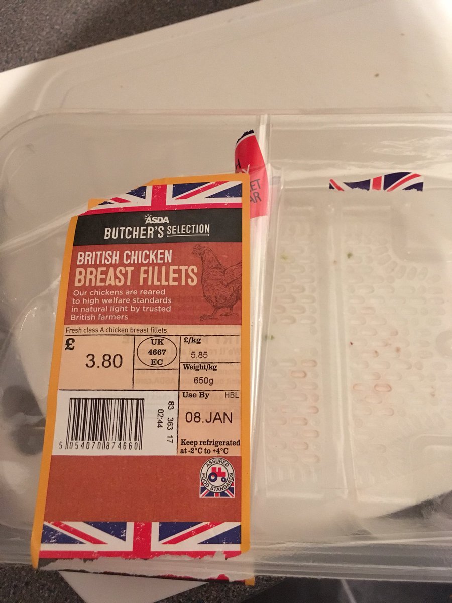 Just found what appear to be a part of a wishbone in a chicken breast from <a href="/asda/">Asda</a> <a href="/AsdaServiceTeam/">Asda Service Team</a> not ideal