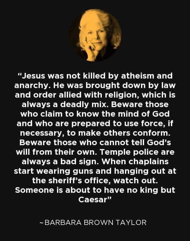 On the intersection of power, religion, and faith...