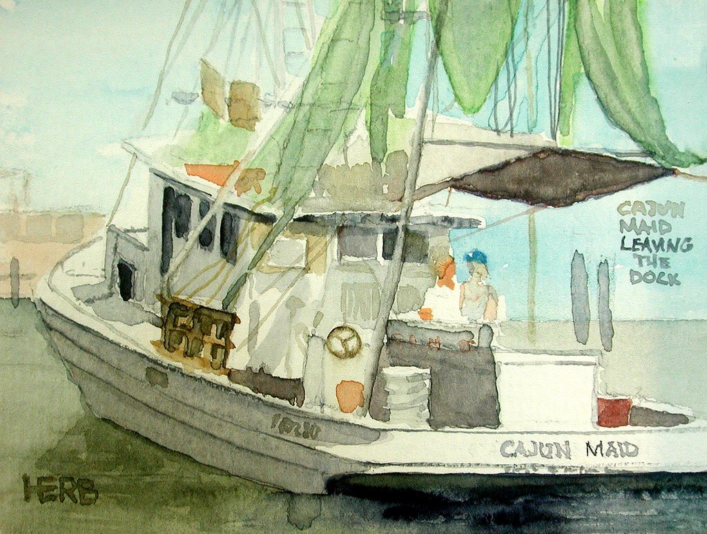 herbwilley's tweet photo. “Fineart comforts and inspires “
Cajun Maid Leaving The Dock
Transparent watercolor
#HerbWilley #HERB #fineart #art #fineartist #transparentwatercolors #paintings #cajunmaidleavingthedock #cajunmaid #shrimpboat #boatsofbeachblvd #passchristianms https://t.co/CMUix7VlQn
