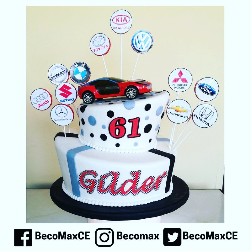 BecoMaxCE's tweet photo. Torta para el cumpleaños de Gilder 🚘🚘🚘 #auto #birthdaycake #car #cake #toyota #tortaBecomax https://t.co/ANFrg2OLXq