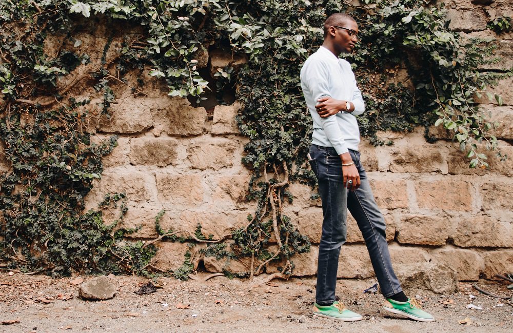 stylefeature_ke's tweet photo. The beauty about #style is that one can incorporate different elements , as seen on @byfredanyona who adds element of #dapperwear with his baby blue sweater and #urbanstreetwear with his colorful plimsoles.
#StyleFeature.
(Tag us for a feature) https://t.co/dR46dJA40c