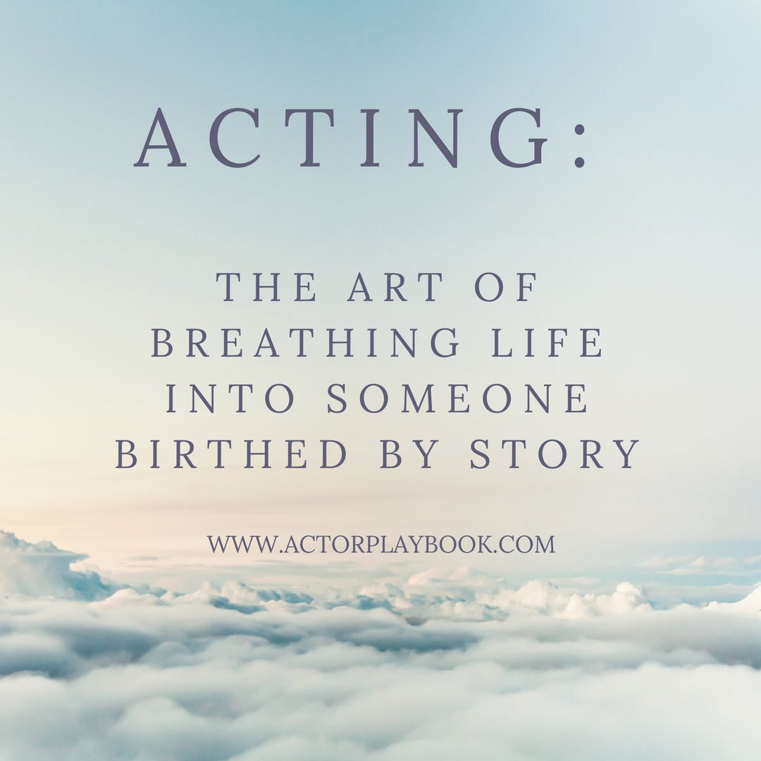ActorPlaybook's tweet photo. What’s your definition?
#actorslife https://t.co/IG4O2xATEl