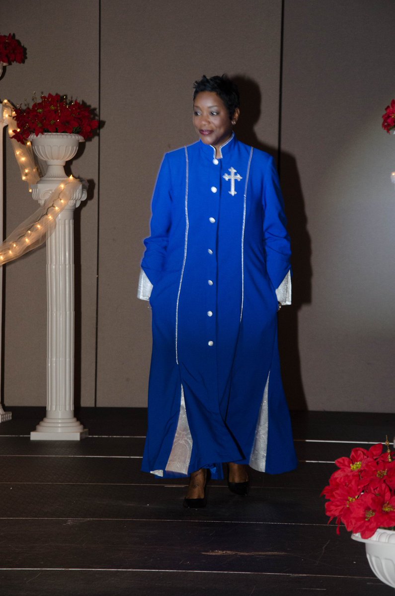 annetaprice's tweet photo. Look and feel magnificent in this Deborah Clergy robe. The details are exquisite. Created by Anointed Designer Minister Anneta Price for Vessels Of Glory. https://t.co/sDBbYAXYYW