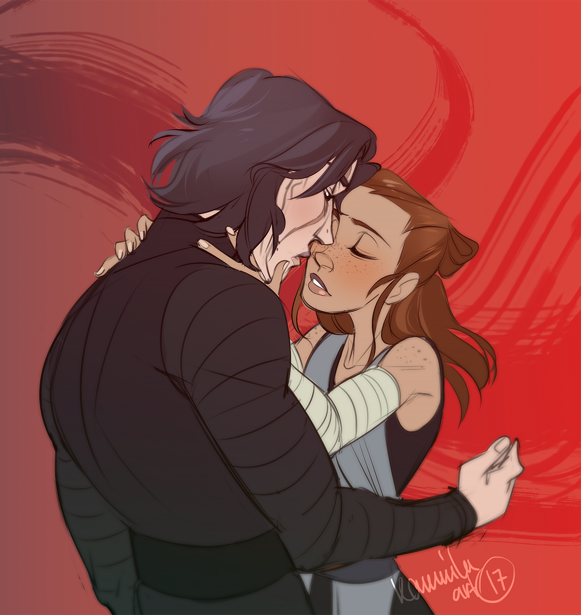KAMMI_LU's tweet photo. perhaps I'll start tweeting😁
#reylo #StarWars #StarWarsTheLastJedi #StarWarsTheLasJedi #KyloRen #KyloRey #Rey #artistsontwitter #art #starwarsart https://t.co/0RZALMx3pp