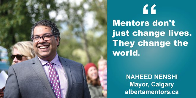 AlbertaMentors's tweet photo. Mentors don't just change lives. They change the world. #MentoringMonth #MentorChampion @nenshi #YYC #Calgary https://t.co/opoEy2v3a2 https://t.co/t51PPv2ci0
