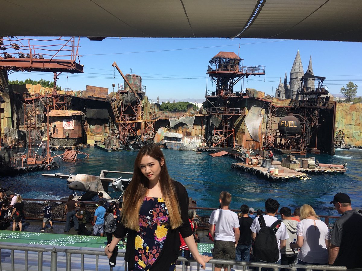 invented taking pics at universal studios