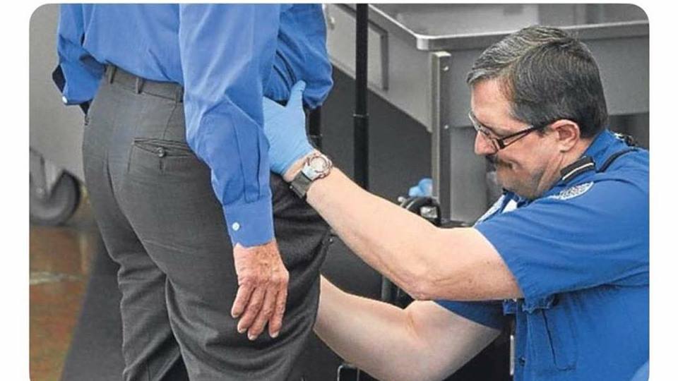 MidoriMcSwizzle's tweet photo. Is that a #PenileProsthesis in your pocket or are you just happy to see me?! πFun day for the @TSA! π¨ββοΈ #WhoEnjoyedItMore? #MatchingOutfits https://t.co/BSGFWNuAUN