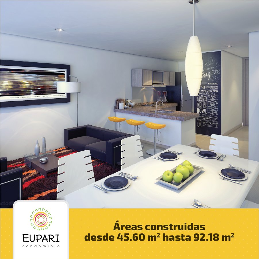 ProurbeSA's tweet photo. Conoce y vive una gran experiencia en Eupari Condominio, ubicado en la ciudad de Valledupar, aprovecha los precios de lanzamiento que  @ProurbeSA  tiene para ti. #EupariCondominio #Valledupar #Prourbe #ApartamentosenValledupar https://t.co/M9ONlmleQb