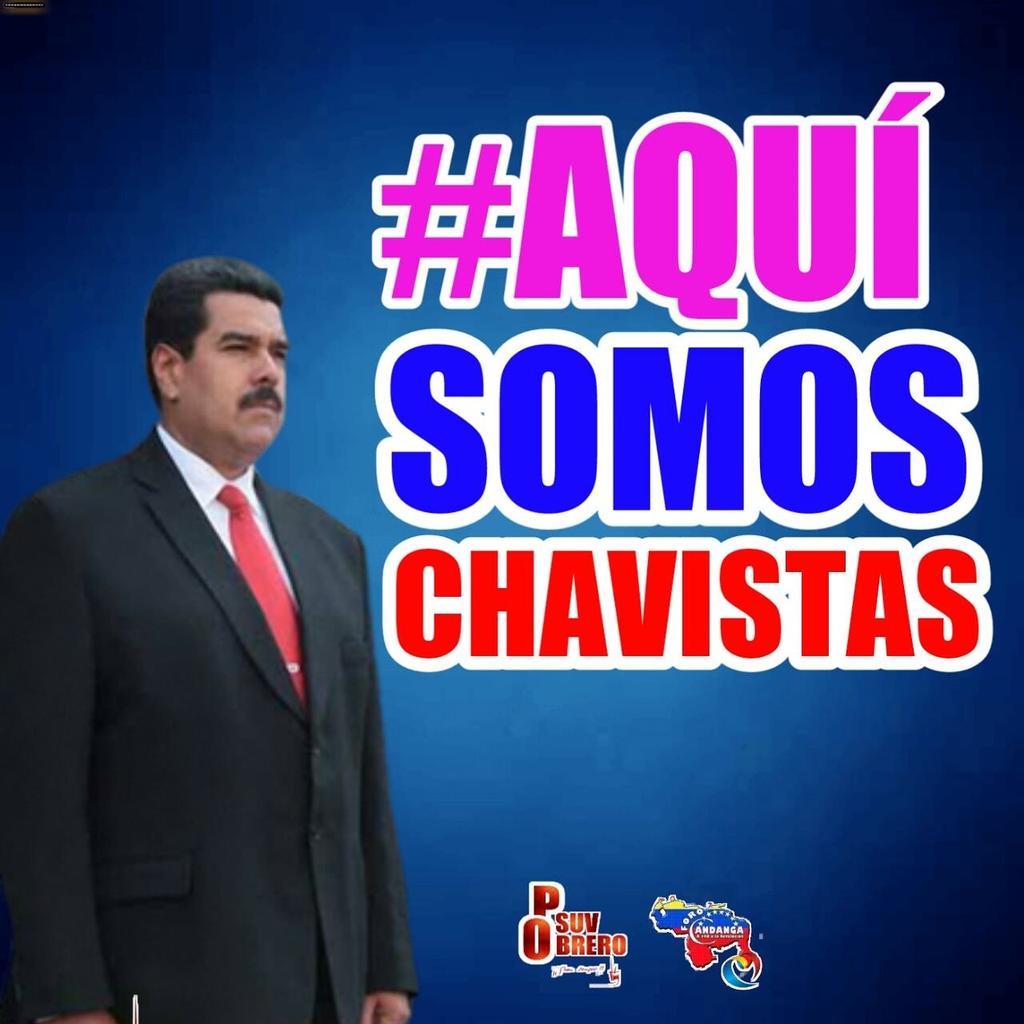edalge's tweet photo. #AquiSomosChavistas.@edalge @Errios @MAZO05DANDO @MariaPsuv84 @waraodelta @SuperAlexzay @dpiloncita @Verso_Revo45 @TiempoRealTV @100cienCHAVISTA @tuiteros_vzla @skfbrando @florher37581616 @charallave59 @chelo_112 @chinarivas30 @kb_ql22 @leidavictoria @AitorIgartua @DirwingsSF B/T https://t.co/ZC3tAHcN3l