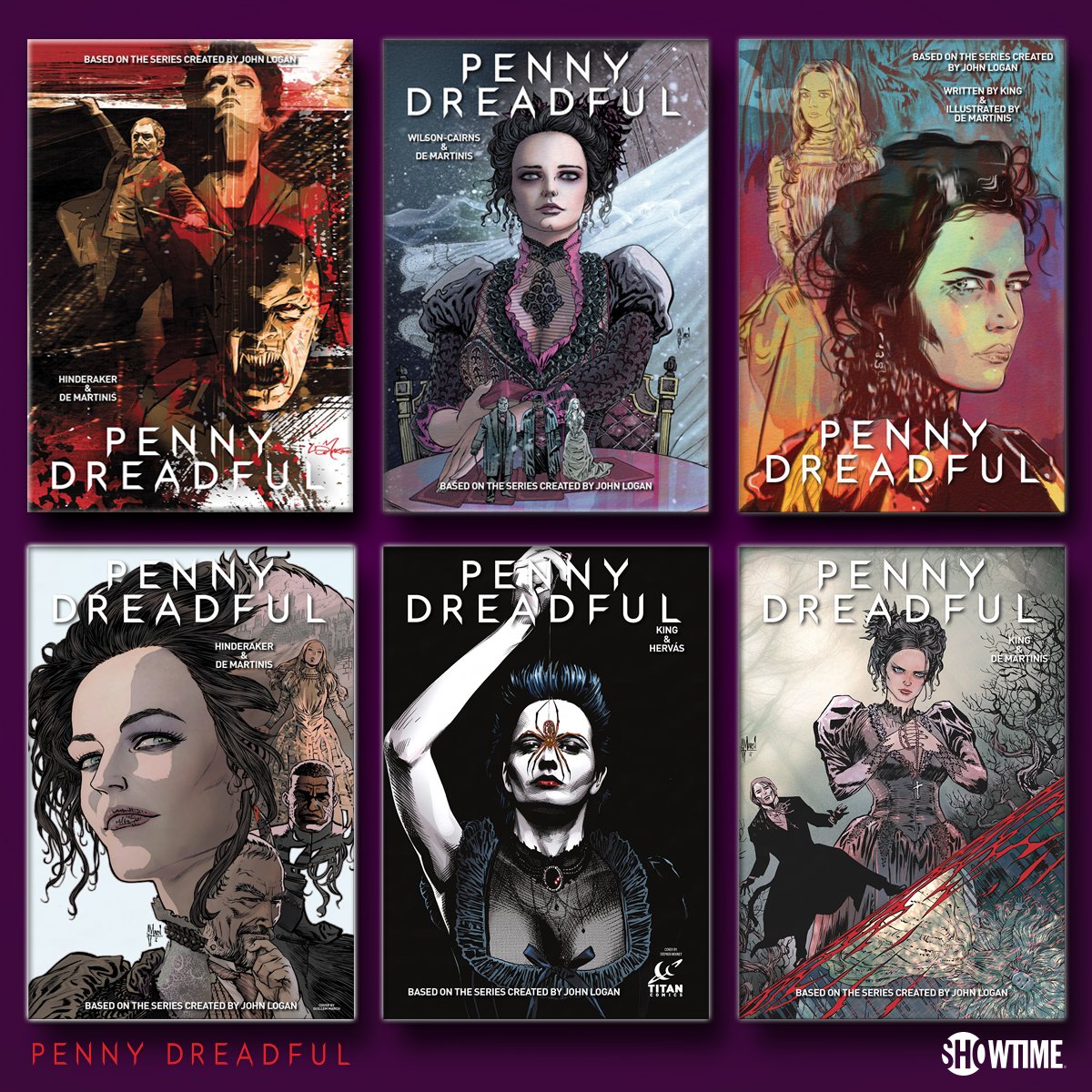 SHO_Penny's tweet photo. It’s never too late to experience #PennyDreadful in comics. Get the @ComicsTitan prequel graphic novel now: https://t.co/W0Ws4cdhGY https://t.co/L3N0pPRwr5