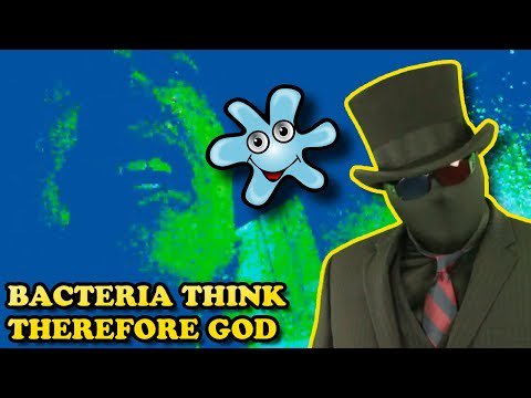 AtheistDB's tweet photo. Video: God Exists Because Bacteria Can Think (Dormanian Argument Round 2) https://t.co/VAKm8tRJU4 #Logicked https://t.co/YzPOcmQq3u