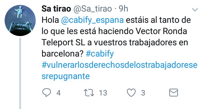 CarlosTxProject's tweet photo. Vaya vaya #CabifyMola aunque la mona se vista de seda EXPLOTADORA SE QUEDA. #EstafaCabifyUber #CabifyTeLleva #CabiEstacazo #CabifyAccess #CabifyEstafa #Cabifylover https://t.co/2BRWN8t3sl