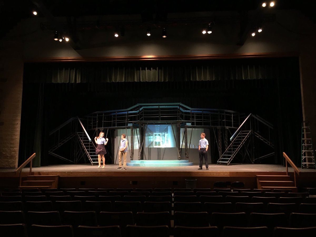 Prepping for the <a href="/MO_Thespians/">Missouri State Thespians</a> conference!  #beparkview