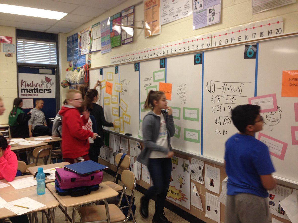 j_eisenberg87's tweet photo. 6th graders @CatonsvilleMS participate in a @Postit note activity to review concepts learned and hold meaningful and engaging discussions @BCPSMATH #mathdiscourse #mathpractices #viablearguments #critical https://t.co/lbuqr8o6CJ