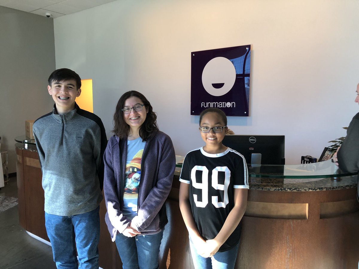 SharleenSy's tweet photo. Thank you SO much #FUNimation !! We came to visit all the way from Canada and our Anime fans had SUCH a great time!  TY Maria and Perry, you made the children’s Christmas truly unforgettable! https://t.co/k9a02GomIa