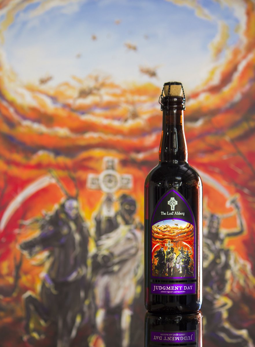 lostabbey's tweet photo. First batch of J-Day 2018 hit the bottling line! #craftbeer #sdbeer https://t.co/gPy16FBabx