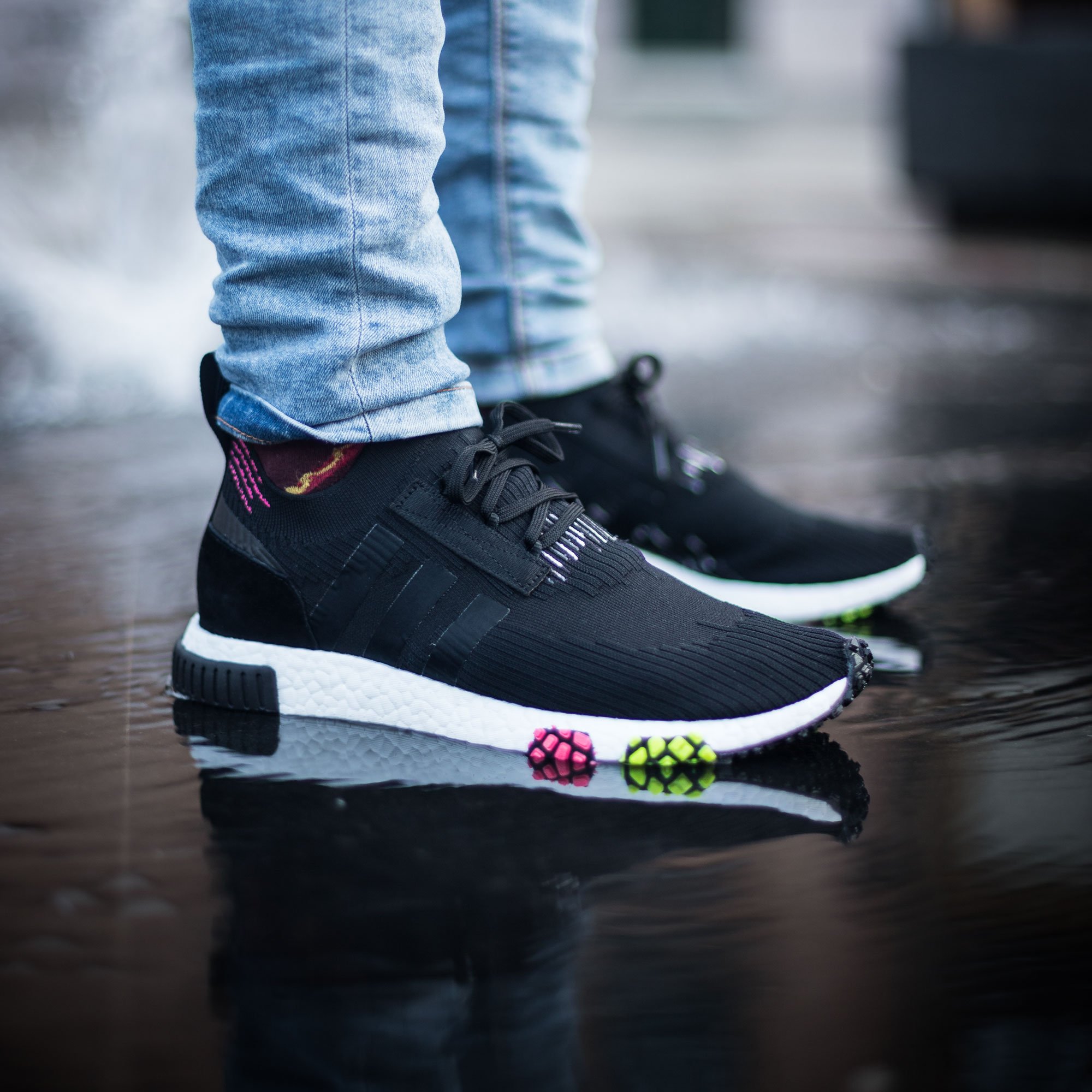 nmd racer on feet