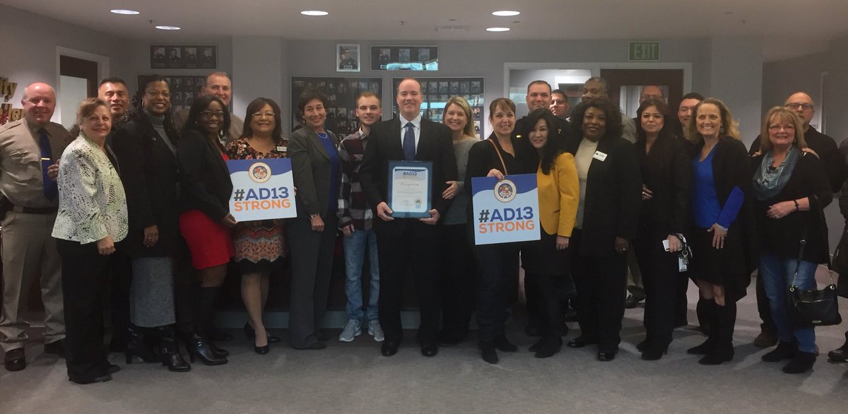 SenSusanEggman's tweet photo. We begin 2018 by presenting Brian Pekari w/ the #AD13Strong award. He is an outstanding member of the Tracy community as the Founder of “Tracy United to Make a Difference”. He also serves on the Tracy Crime Stoppers board &amp; SJ County Human Trafficking Task Force. Congrats! https://t.co/jtPIaSRXoZ