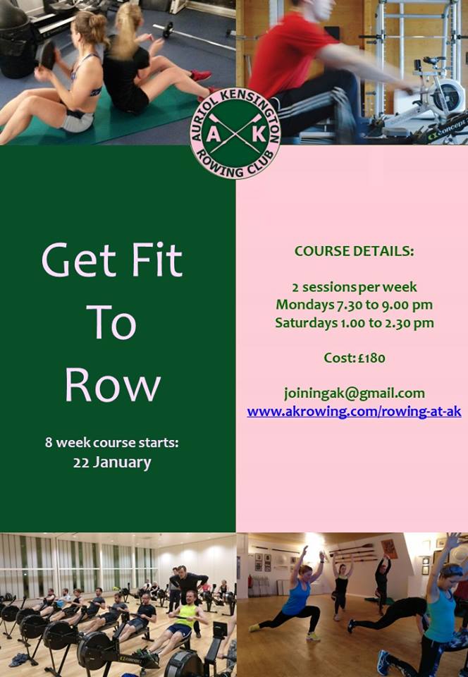 KPRowFit's tweet photo. Excited to announce that next Get Fit to Row course starts on 22nd Jan 2018. Sessions will run for 8 weeks and include coaching of effective rowing technique, rowing fitness training, and core strength and stability work. Details below #GoRowIndoor @akrowing @BritishRowing https://t.co/jQsGNziVi0