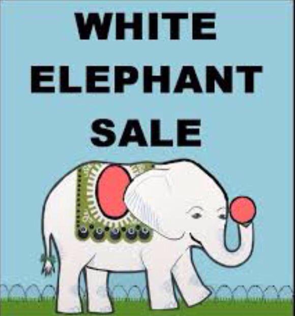 Image result for white elephant sale