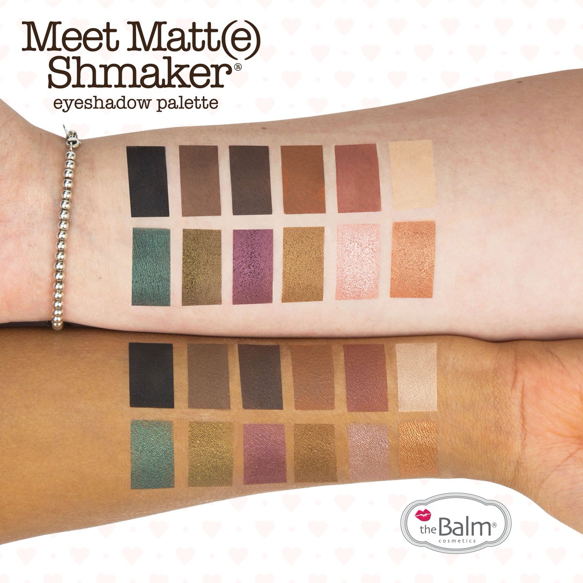 thebalm's tweet photo. S'watch' out for these gorgeous shades in our new #MeetMatteShmaker #Eyeshadow #Palette Available TOMORROW at 10AM PST on https://t.co/rMlz6ux0d9 for $29.50 USD! Who's ready! 🙋#NewLaunch #HereTomorrow #MatteShmaker #theBalm https://t.co/9yBNxZJWcO