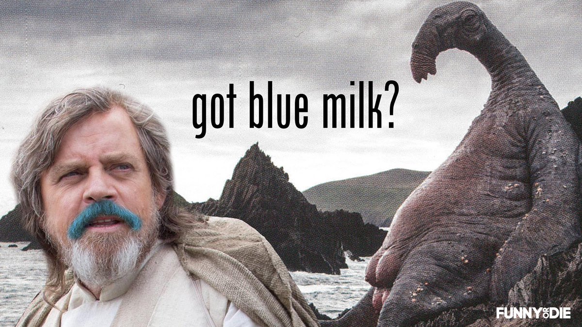 funnyordie's tweet photo. Can't stop thinking about this scene in The Last Jedi. https://t.co/GehxyssBNu
