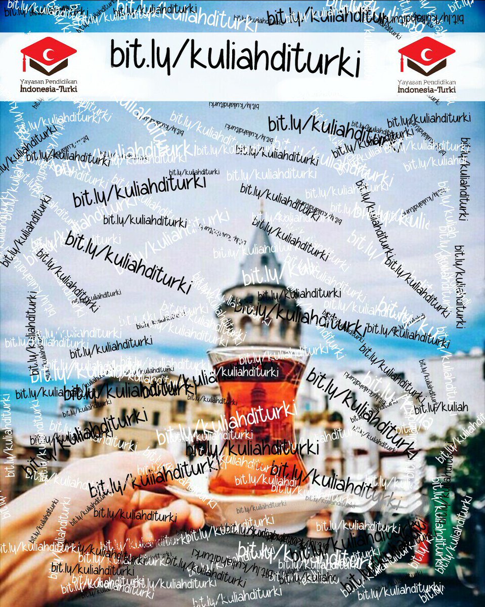 Ingin kuliah ke Turki secara mandiri ? ...Silahkan isi form bit.ly/kuliahditurki