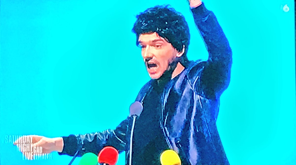 LaLifeDeSoso's tweet photo. Il est fort franchement @MarcAntoineLB 😂😂😂😂 @gadelmaleh #SNLGad ❤️ https://t.co/zK8yvG10JD