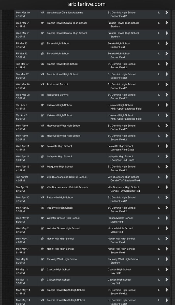 sdhsladieslax's tweet photo. SPRING SCHEDULE IS OUT! Excited about playing some new teams!! See ya on the field! ✌🏻https://t.co/g0fJ9DAxJB https://t.co/2SJpK2UoGX