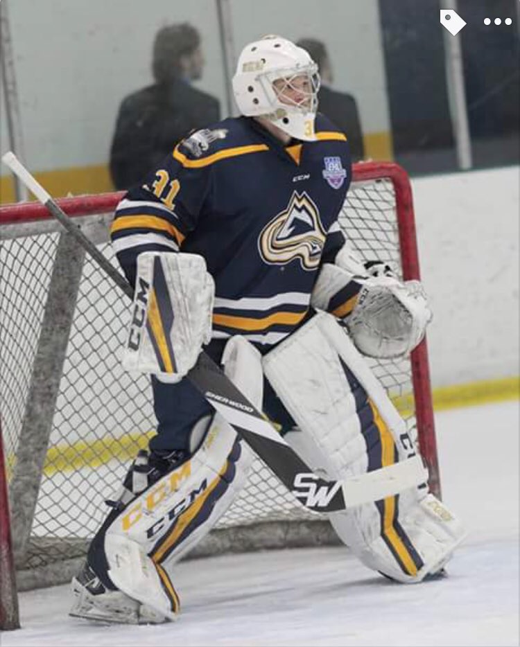 NHAvalancheEHL's tweet photo. A huge congrats to EHL Goalie Mike Paglucca on his commitment to SUNY POTSDAM. Paglucca is 15-5 this season and has proven to be one of the top if not the top goalie in the EHL. CONGRATS PAGS. #rollavsroll #eshow @EHL_Hockey #anothercommitment #pathtocollegehockey #moretocome https://t.co/3XyXvC4Em8