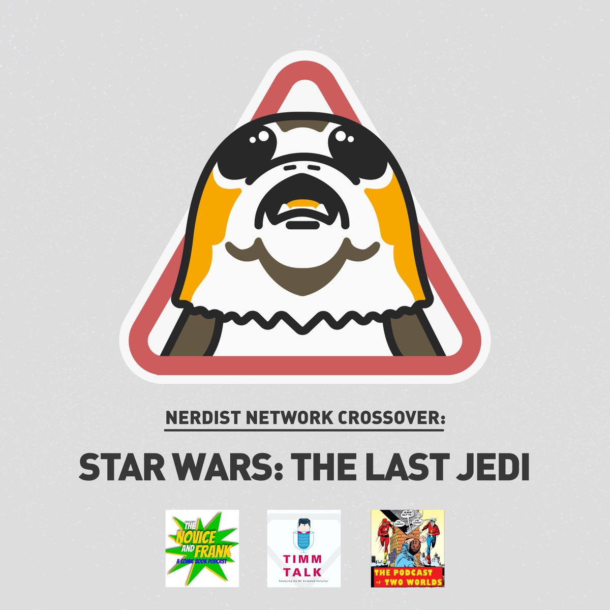 timmtalkpod's tweet photo. It’s the final #NSNCrossover of 2017 all about #TheLastJedi! https://t.co/n1fu5TCBFc #Batman #BatmanTheAnimatedSeries #Superman #SupermanTheAnimatedSeries #DCAnimatedUniverse #DCAU #DCComics #BruceTimm #StarWars #EpisodeVIII #LukeSkywalker #Leia #KyloRen #Rey #Finn #BB8 #podcast https://t.co/NziLGu3cJ3