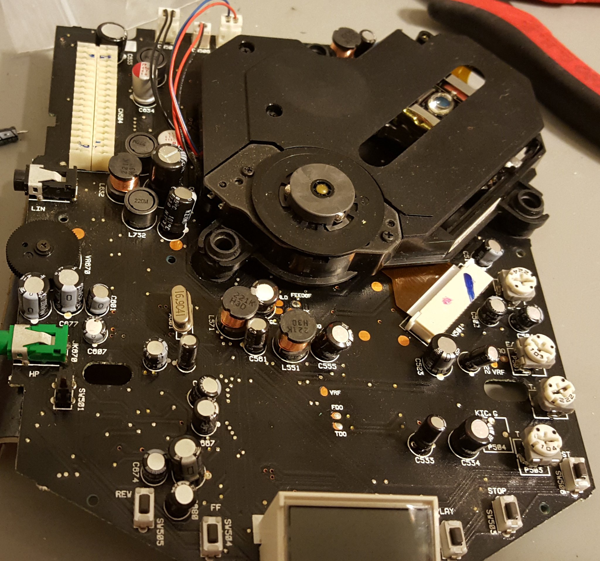 Mobius Strip Tech on Twitter "Dead Sega CDX brought back to life with