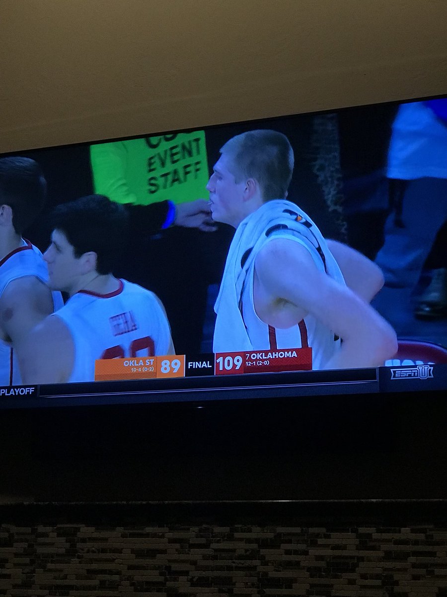 Cody33Wheeler33's tweet image. OSU fans after bedlam in Football:
"just wait for basketball"

.........

What's next? Underwater basket weaving?