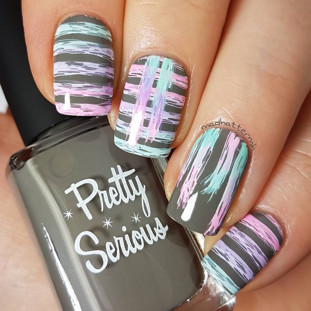 MadHatterMH's tweet photo. Stamped gradient mani using @PSCosmetics &amp;
@uberchicbeauty stamping (collection 22 set - plate 02)
.
#prettyserious #uberchicbeauty #nailstamping #nails #nail #nailstagram #Nailpolish #notd #nailart #naildesign #Nailstyle #nailedit #nailsart #nailswag
.
https://t.co/N5OOrWVp7X https://t.co/DjRQcy3J86