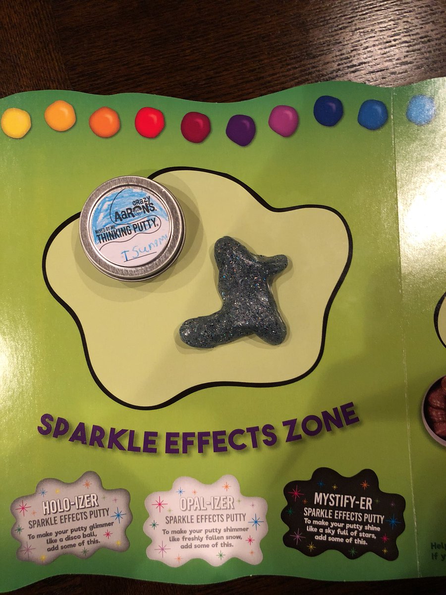 OpenWindowTime's tweet image. “Tsunami” - Cyan, Holo-izer, and Mystify-er #mythinkingputty @ThinkingPutty