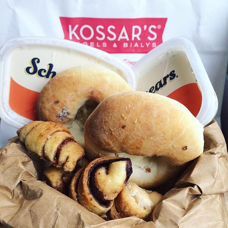 Kossars's tweet photo. Counting down until breakfast #balancedbreakfast #kossars #bialys #rugulach #schmears #chewishguilt https://t.co/7xkzpaBd5c