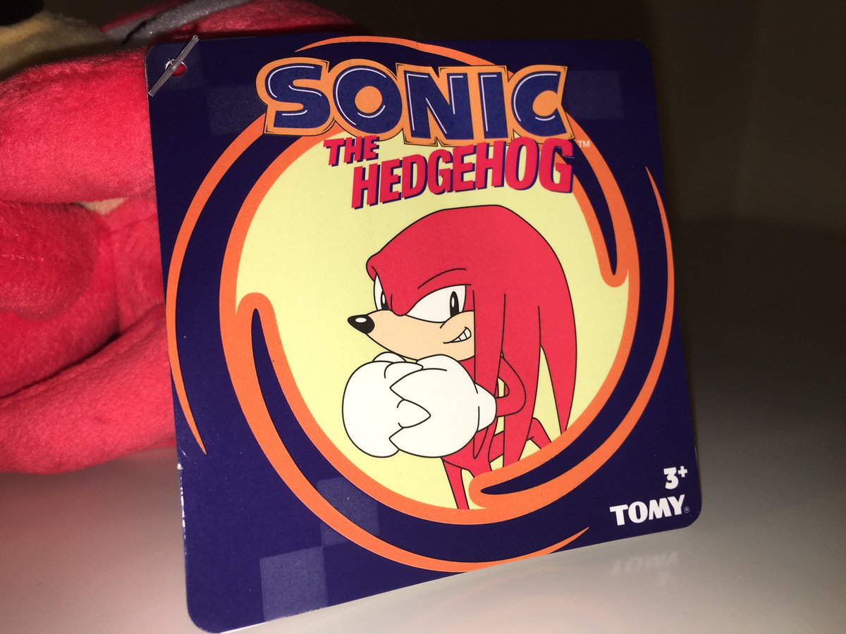 classic knuckles plush tomy