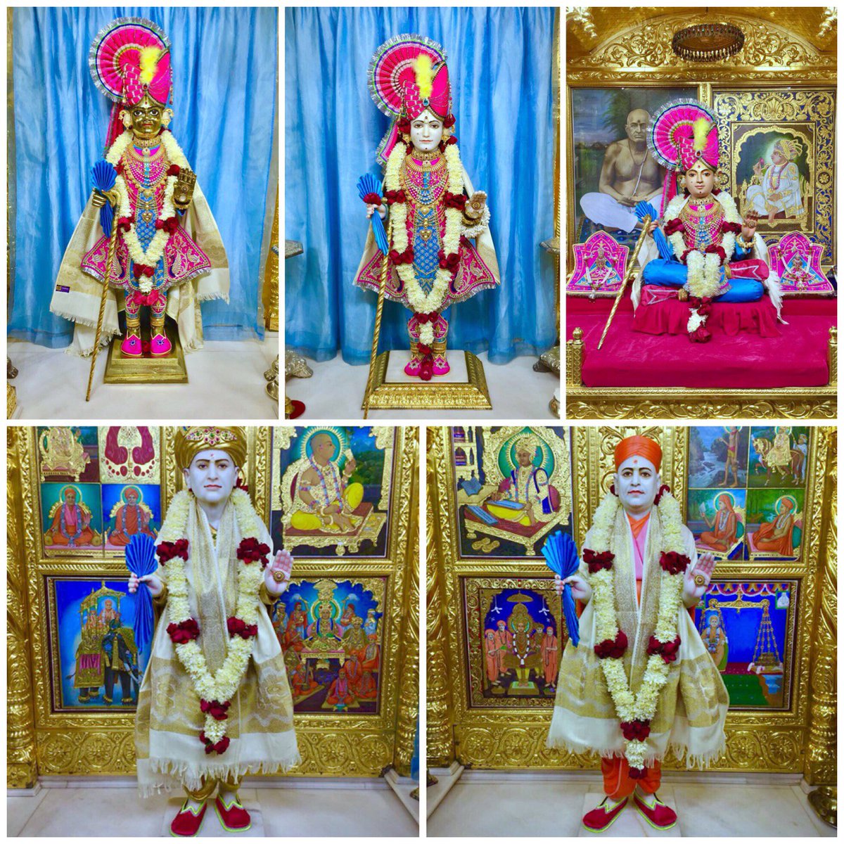 mukund_uk's tweet photo. RT SGadiManinagar "Jay Shree #Swaminarayan - Divine #ShangarDarshan from #SwaminarayanGadi #ManinagarMandir https://t.co/sbzrLJ4wrU"