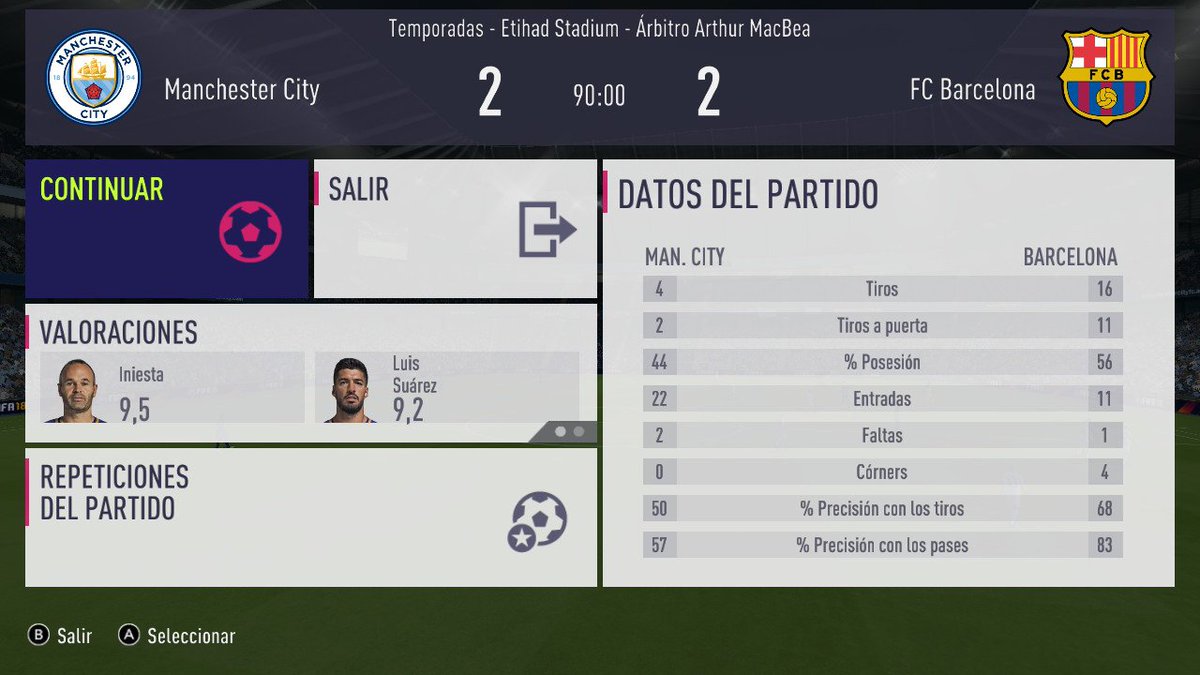 JSensoker's tweet photo. Menos mal que este puto juego de mierda no tiene hándicap. GRACIAS EA SPORTS POR UN JUEGO TAN EQUILIBRADO. #NintendoSwitch https://t.co/Nuamu6sNtj