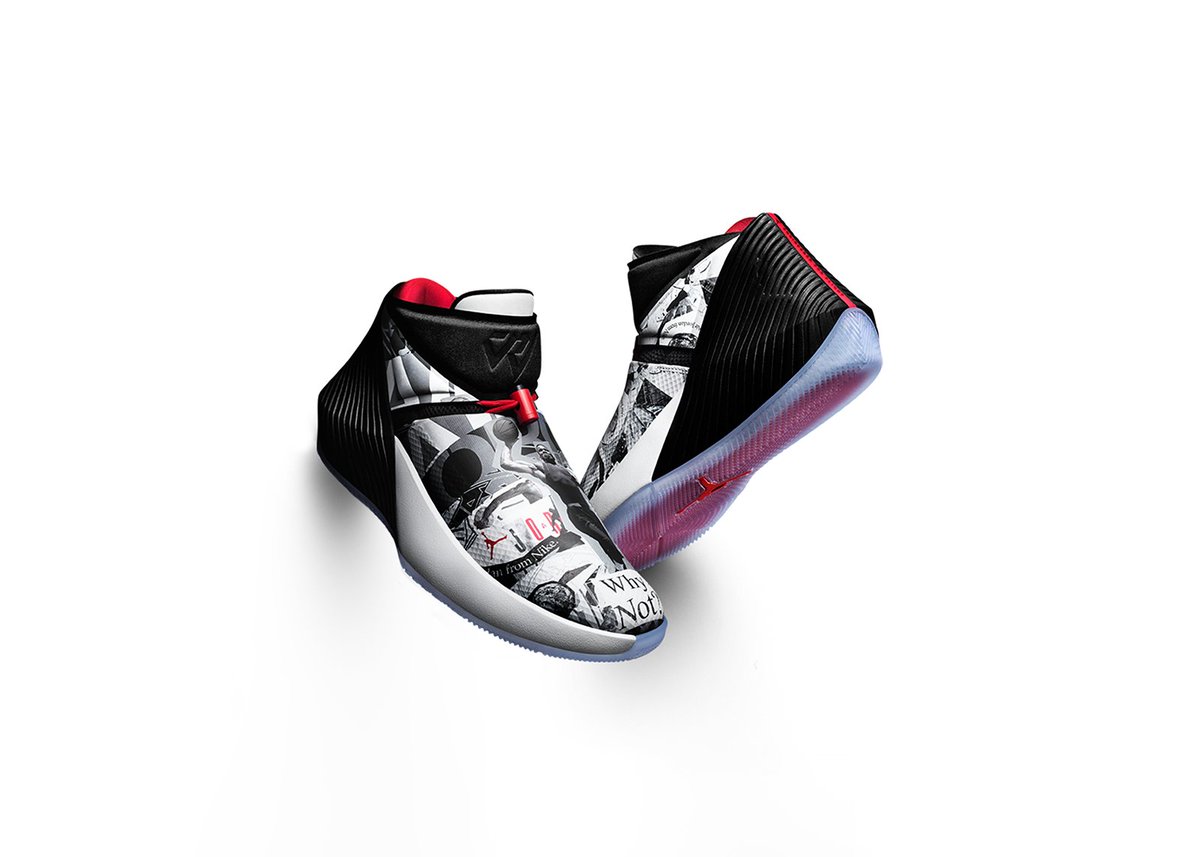 brkicks's tweet image. First look at the Jordan Why Not Zer0.1 “Mirror Image”, Russell Westbrook’s first signature performance shoe
