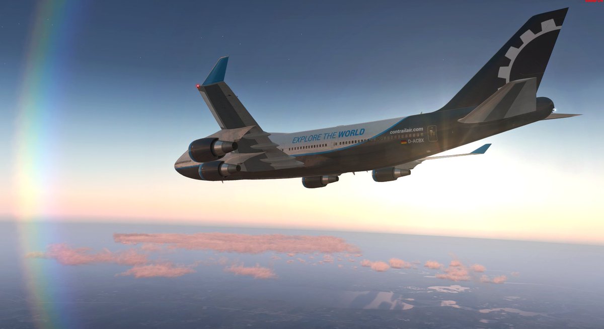 Fipspilot's tweet image. Sunrise over the sea