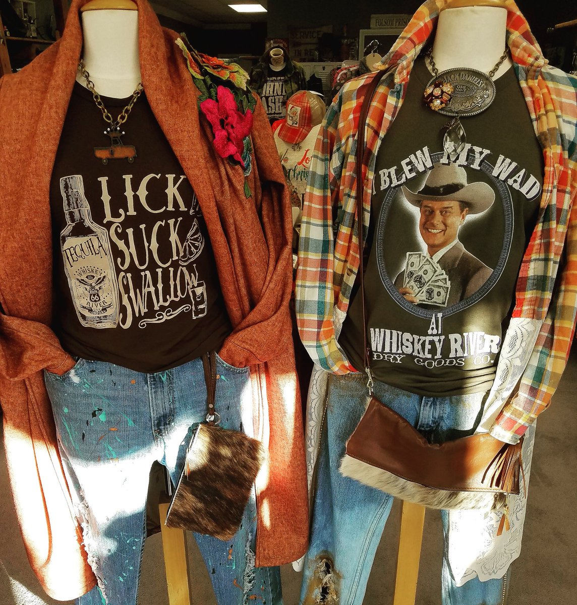WhiskeyRiverDGC's tweet photo. We like it a little RaUnChY at the RiVeR....these tees are FUN for the whole family ( maybe not the kids, but everyone else will ❤ them). #whiskeyriver #whiskey #wrdgc #countrymusic #nashville #music #musician #jr #dallas #texas #oil #tshirt #ranch #famous #actor #TV #tequila https://t.co/9rV1AqWk8J