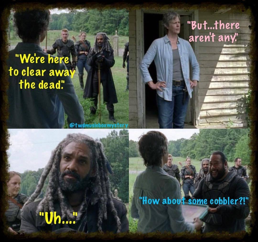 Musicboxmystery's tweet photo. ππππ₯§π₯§π₯§ #TWD #TheWalkingDead #TWDFamily #TWDFunny #Carzekiel #TWDJerry https://t.co/Tn10UE0No3