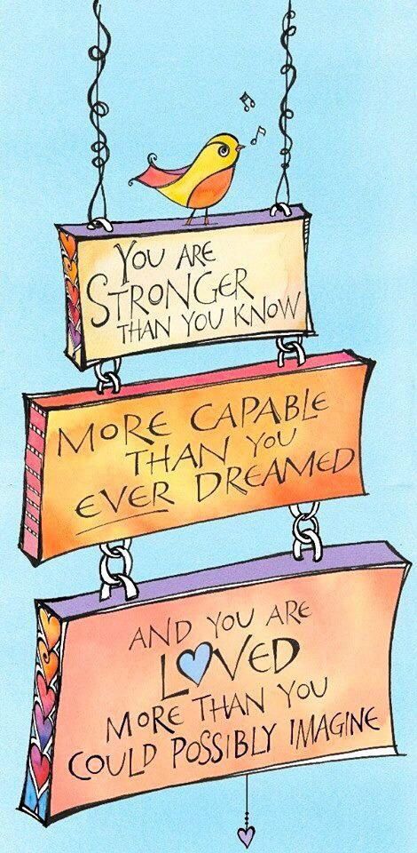 You are stronger than you know.. #JoyTrain #Joy #Love #Peace #SelfLove RT <a href="/JanetNestor/">Pathways 2 Wholeness</a>
